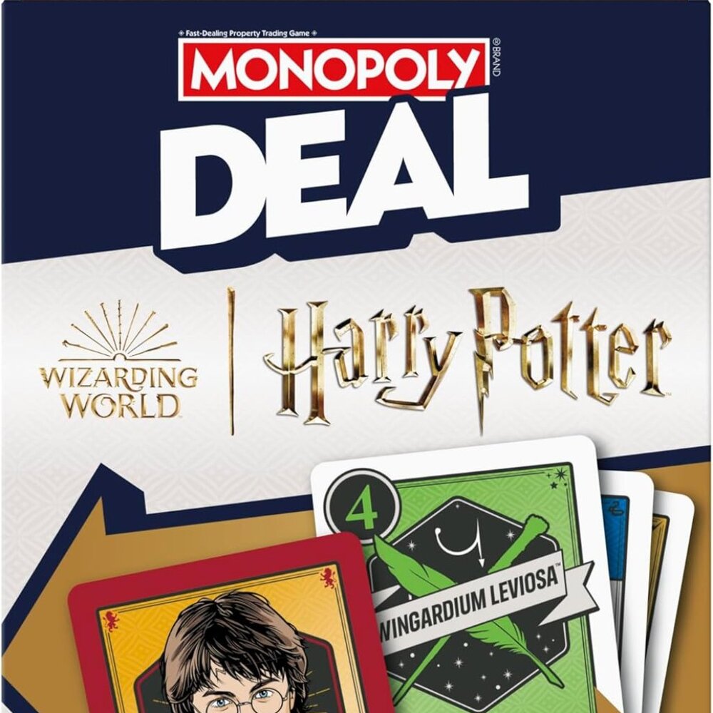 Monopoly Deal: Harry Potter Card Game -NIB
